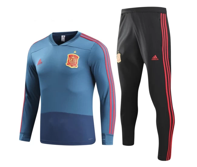 Spain Training Presentation Football Tracksuit 2018/19 - Kids